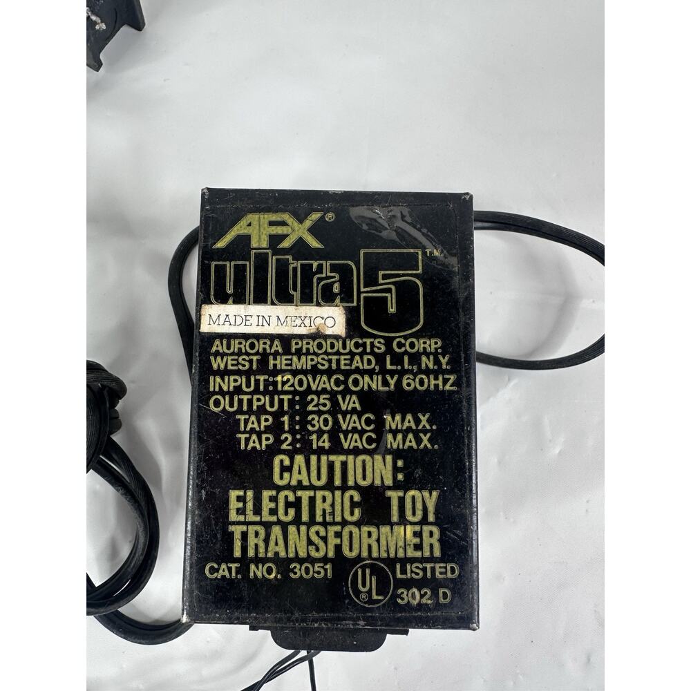 AURORA AFX, ULTRA-5, 25 VOLT POWER PACK TRANSFORMER, #3051